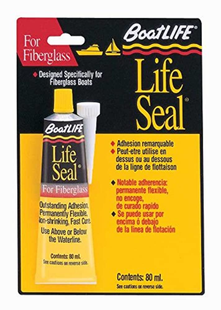 Boat Life Sealant Lifeseal Tube, White, 3oz